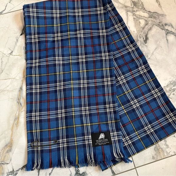 The Olde School Blazer Company Other - Tartan Scarf in Blue and Red